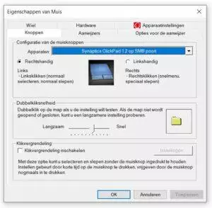 muisklikvergrendeling