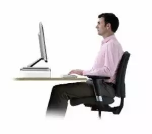 Rugleuning bureaustoel