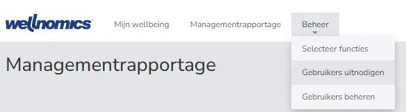 Gebruikers uitnodigen Wellbeing Team abonnement